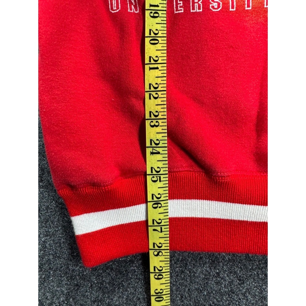 VTG Nebraska Huskers Hoodie Medium Red University of Nebraska Logo Athletic - Picture 8 of 8